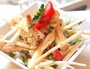 Joudie Kalla's chicken and celeriac salad