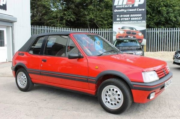A Performing Peugeot – Best performing classic car in terms of value gain revealed; you’ll be surprised at the result – Peugeot 205 GTi CTi