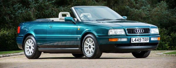 Di’s Drive – 1994 Audi 80 2.3-litre cabriolet – Princess of Wales, Princess Di, Princess Diana and Iain Dale – For sale – Silverstone Auctions – 12th November 2016
